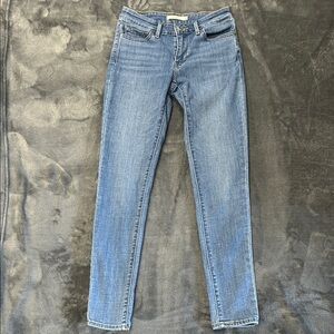 Levi's Classic Blue Skinny Jeans